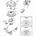 Flywheel/stator