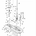Gear Housing Driveshaft - 2.33:1 Gear Ratio