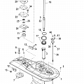 Gear Housing Driveshaft - 2.33:1 Gear Ratio