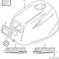 Крышка двигателя ((DF5A P01))
