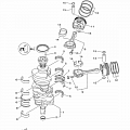 Коленчатый вал & Поршень