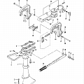 Driveshaft Housing And Clamp Brackets