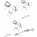 Tachometer, Trim Gauge, Temperature Gauge