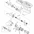 Gear Housing Propeller Shaft - 2.07:1 Gear Ratio