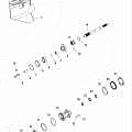 Gear Housing, Propeller Shaft 2.07:1 Standard Rotation