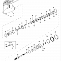 Gear Housing, Propeller Shaft 2.38:1 Counter Rotation