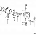 Crankshaft, Piston And Connecting Rod